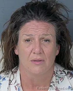 Mugshot of Jo Erin White booked in Hernando County, Florida on August 25, 2026