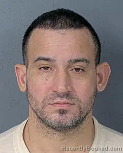 Mugshot of Carlos Enrique Rodriguez booked in Hernando County, Florida on August 28, 2026