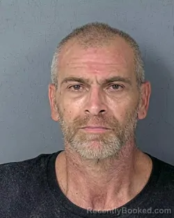 Mugshot of Frank Phillips booked in Hernando County, Florida on August 30, 2026