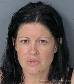 Mugshot of Kimberli Bustrin booked in Hernando County, Florida on August 30, 2026