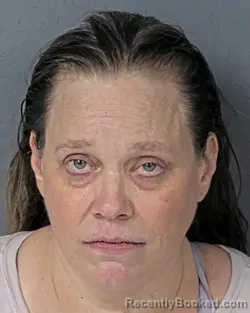 Mugshot of Patricia Leigh Burkett Hoover booked in Hernando County, Florida on August 31, 2026