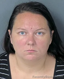 Mugshot of Courtney Marie Curry Anderson booked in Hernando County, Florida on September 1, 2026