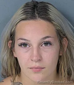 Mugshot of Isabella Mary Baldwin booked in Hernando County, Florida on September 3, 2026