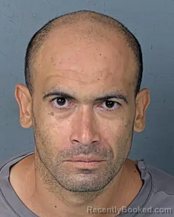 Mugshot of Carlos Ruben Carbo Perez booked in Hernando County, Florida on September 4, 2026