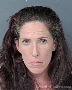 Mugshot of Nicole Ann Belcher booked in Hernando County, Florida on September 7, 2026