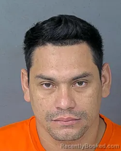 Mugshot of Angel Ricardo Chavez Figueroa booked in Hernando County, Florida on September 8, 2026