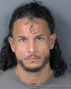 Mugshot of Juan Manuel Huertas booked in Hernando County, Florida on September 8, 2026