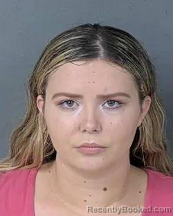 Mugshot of Leah Taana Lawrence booked in Hernando County, Florida on September 10, 2026