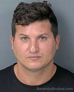 Mugshot of Yadier Guerra Mora booked in Hernando County, Florida on September 20, 2026