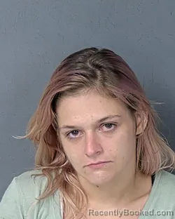Mugshot of Kylee Ann Elizabeth Bare booked in Hernando County, Florida on September 21, 2026