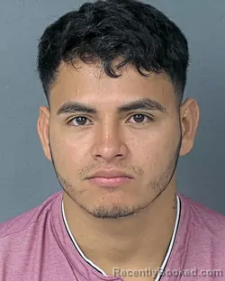 Mugshot of Olman Edixon Gomez Carranza booked in Hernando County, Florida on October 10, 2026