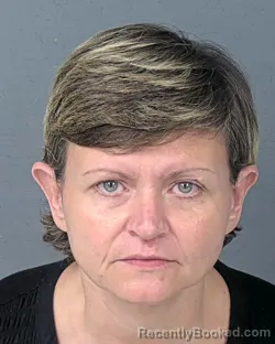 Mugshot of Shelli Adkins Davis Mack booked in Hernando County, Florida on October 13, 2026