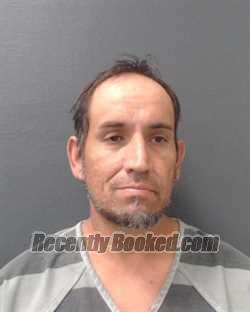Booking photo from Comal County, Texas
