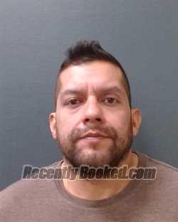 Booking photo from Comal County, Texas