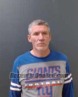 Booking photo from Comal County, Texas