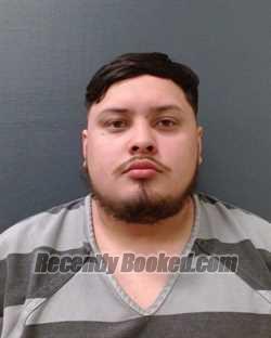 Booking photo from Comal County, Texas