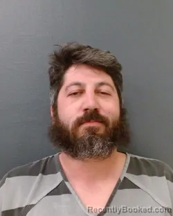 Booking photo from Comal County, Texas