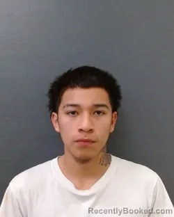 Booking photo from Comal County, Texas