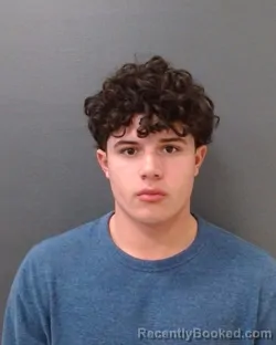 Booking photo from Comal County, Texas