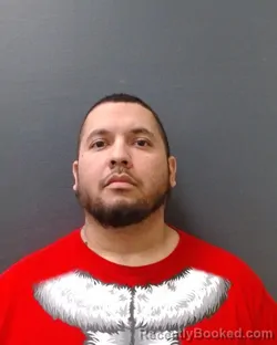 Booking photo from Comal County, Texas