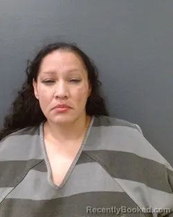 Mugshot of BETTY JEAN LUMBRERAS booked in Comal County, Texas on April 4, 2026