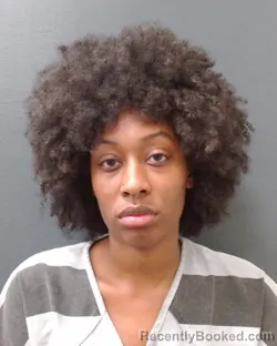 Mugshot of ASIA AYANA HINTON booked in Comal County, Texas on April 9, 2026