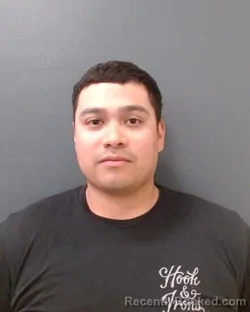 Mugshot of AARON BLAS ESCOBEDO booked in Comal County, Texas on April 11, 2026