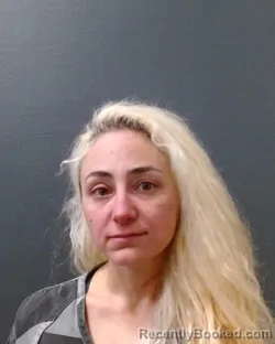 Mugshot of CHELSEA NICOLE MOUSSOUNI booked in Comal County, Texas on April 20, 2026