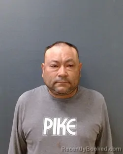 Mugshot of GERARDO AYALA booked in Comal County, Texas on June 19, 2026