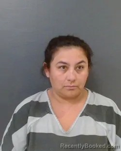 Mugshot of MALERIE ALVARADO booked in Comal County, Texas on July 5, 2026