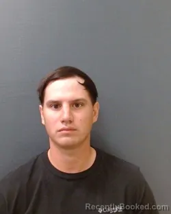 Mugshot of Justin T Chandler booked in Comal County, Texas on July 31, 2026