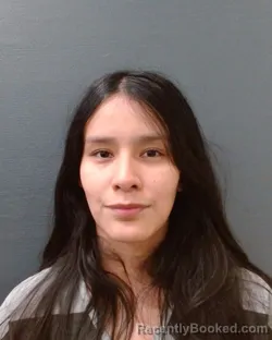 Mugshot of Miranda Gonzales booked in Comal County, Texas on August 7, 2026