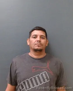 Mugshot of OLVIN LUQUE-ROMERO booked in Comal County, Texas on July 9, 2026