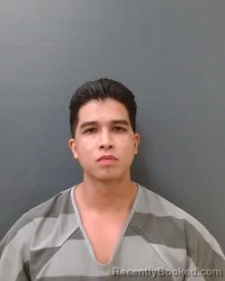 Mugshot of Oscar A Leija Camacho booked in Comal County, Texas on August 5, 2026