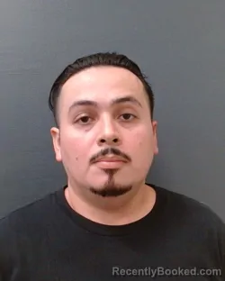 Mugshot of Arturo Olivares booked in Comal County, Texas on August 8, 2026