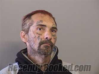 Booking photo from Tulsa County, Oklahoma