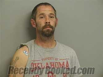 Booking photo from Tulsa County, Oklahoma