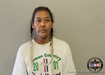 Booking photo from Tulsa County, Oklahoma