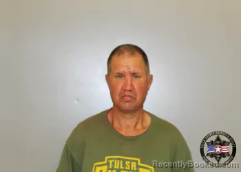 Mugshot of FARREL ANDREW REID booked in Tulsa County, Oklahoma on March 6, 2026