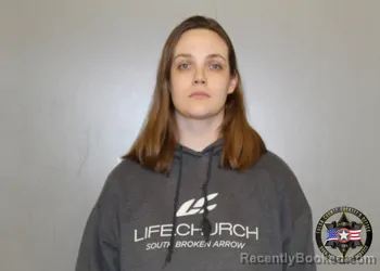 Mugshot of LAUREN E LEIDING booked in Tulsa County, Oklahoma on March 6, 2026