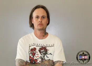 Mugshot of DUSTIN KEITH HINDS booked in Tulsa County, Oklahoma on March 14, 2026