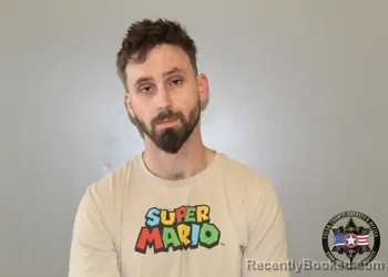 Mugshot of CHRISTOPHER SETH SUTTER booked in Tulsa County, Oklahoma on March 14, 2026