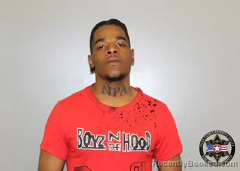 Mugshot of YITWAN GIPSON booked in Tulsa County, Oklahoma on March 20, 2026