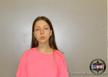 Mugshot of BRIANNA FAITH DAVIS booked in Tulsa County, Oklahoma on March 23, 2026