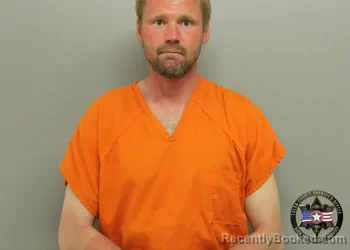 Mugshot of JOSHUA ANDREW HATTABAUGH booked in Tulsa County, Oklahoma on March 26, 2026