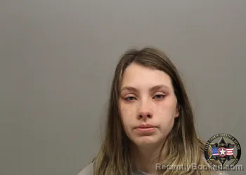 Mugshot of TRINITY ELISABETH CANNON booked in Tulsa County, Oklahoma on March 28, 2026