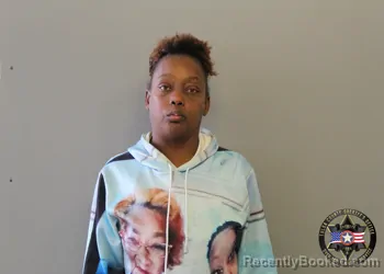 Mugshot of LASHEA DIRIKA BROWN booked in Tulsa County, Oklahoma on March 30, 2026