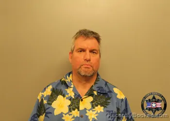 Mugshot of DARIN JAMES COOLEY booked in Tulsa County, Oklahoma on March 31, 2026