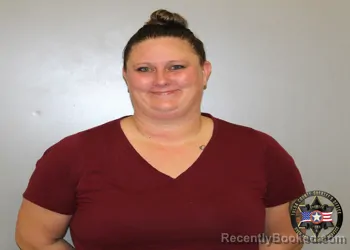 Mugshot of SARAH KRENDED TREANTAFILOS-GAZA booked in Tulsa County, Oklahoma on April 1, 2026