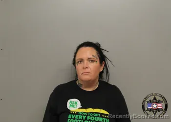 Mugshot of BETTINA DIANNA WOODARD booked in Tulsa County, Oklahoma on April 10, 2026